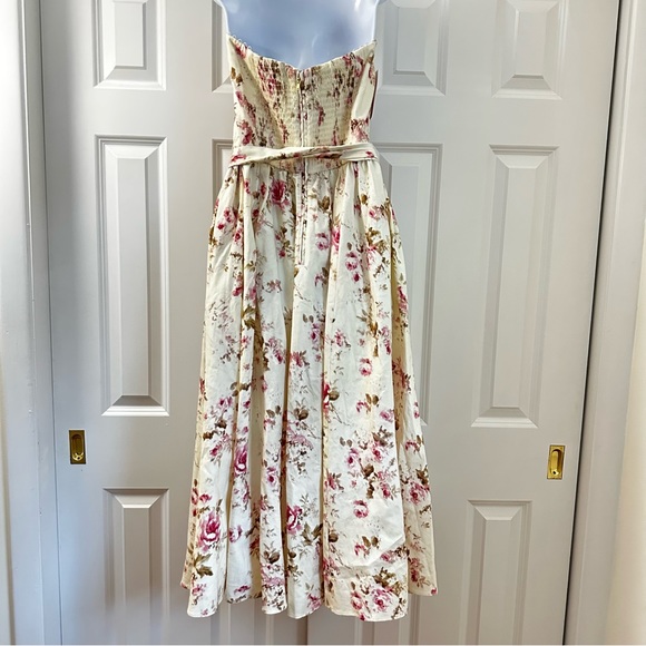 V. Chapman x Anthropologie Valentina English Rose Dress size 14 - Picture 4 of 10